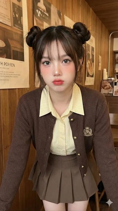 Charming Whispers of Autumn: A Preppy Delight