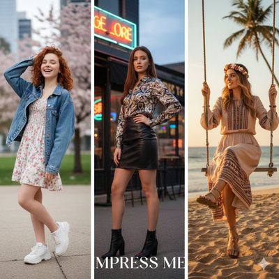 Fashion Triad: Style Versatility Unleashed