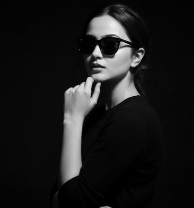 Unveiling Strength in Monochrome Elegance