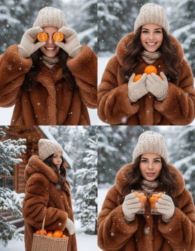 Whimsical Winter Portraits: A Cozy Series