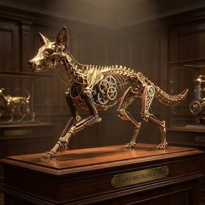 Steampunk Wild: Animal Sculptures Reimagined