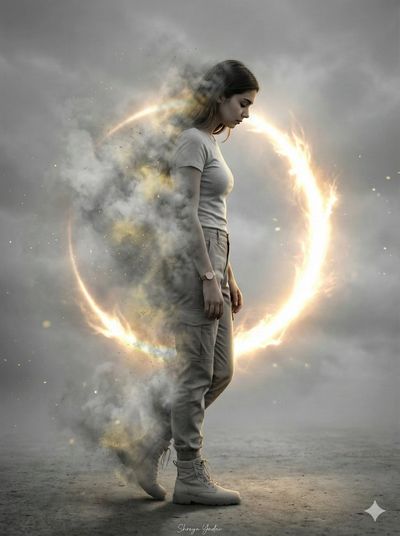 Shadows of Letting Go: A Visual Poem