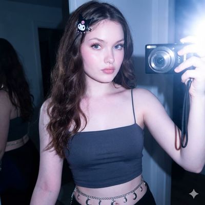 Radiant Youth: A Retro Vibe Portrait