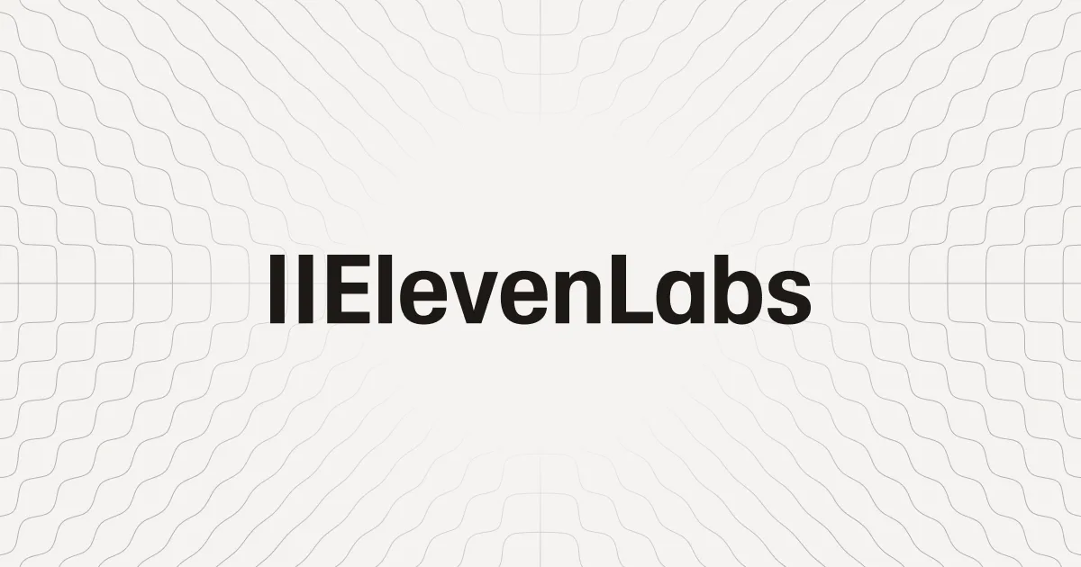 ElevenLabs homepage