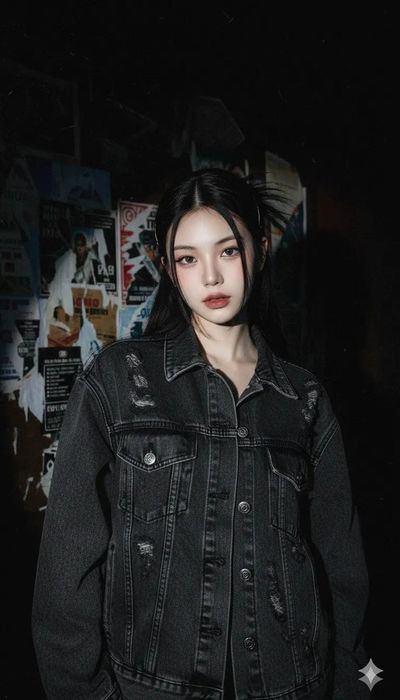 Gritty Elegance: A Portrait Beyond Shadows