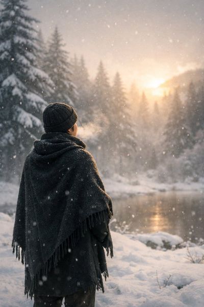 Whispers of Winter in Kashmir