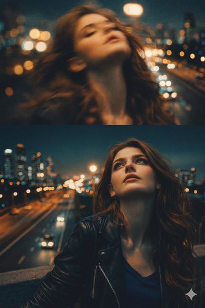 Midnight Dreams in City Lights