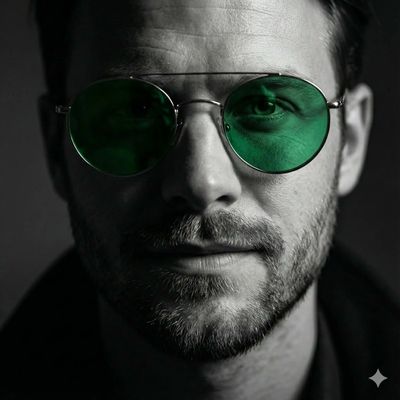 Mystique in Monochrome: A Portrait Defined by Contrast