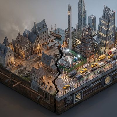 New York Through Time: A Tale of Two Eras