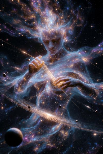 Celestial Weaver of Galaxies