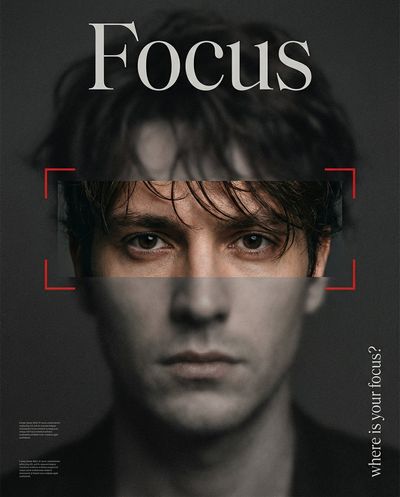 Gritty Elegance: A Portrait of Focus