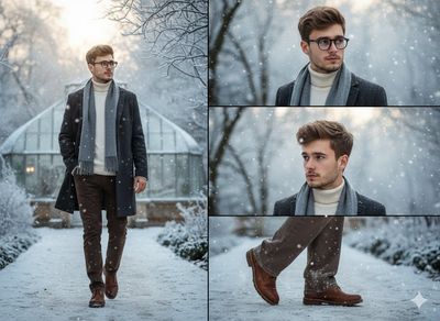 Strolling Through Winter's Glassy Wonderland