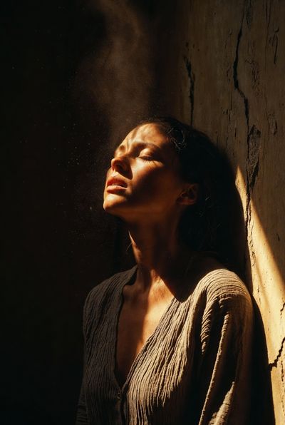 Illuminated Secrets: A Moment of Release