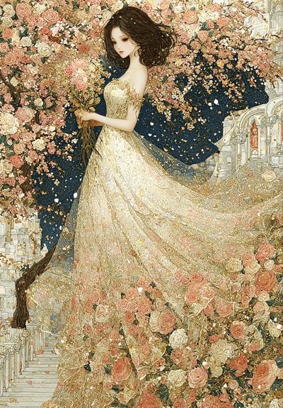 Enchanted Rose Dreamscape