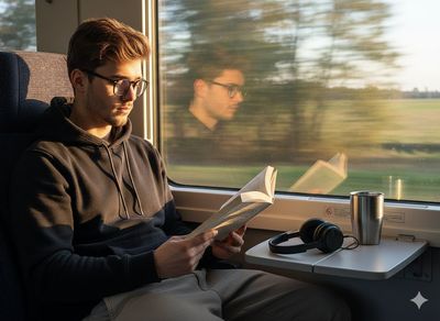 Golden Moments on the Rails: A Journey of Reflection