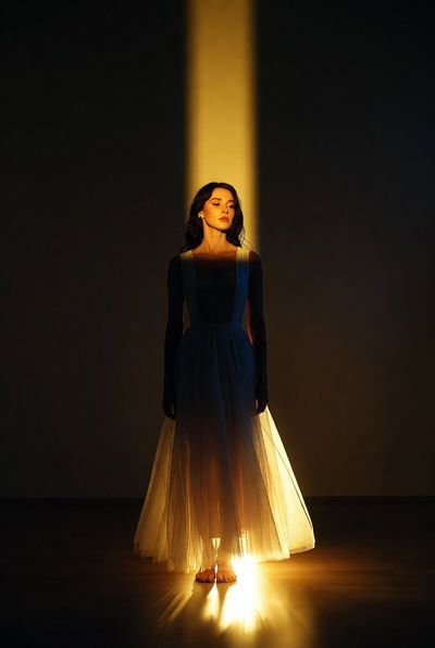 Celestial Glow: A Moment of Surrender