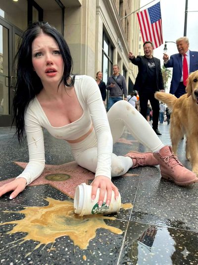 Fallen Dreams on Hollywood Boulevard