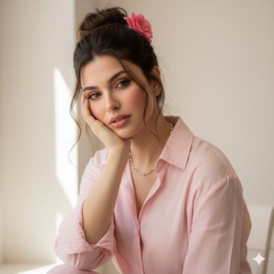 Serenity in Soft Hues: A Portrait of Calm