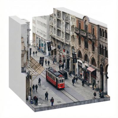 Miniature Marvel: Urban Architecture Reimagined