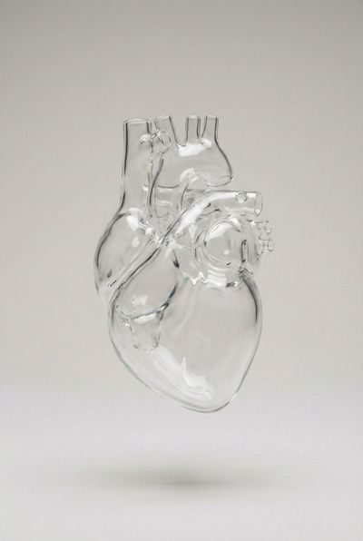 A Delicate Heart in Glass