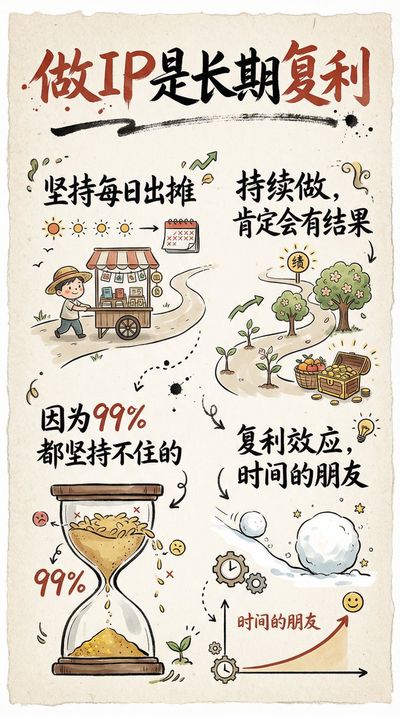 Crafting Commitment: The Art of Persistence in IP Creation