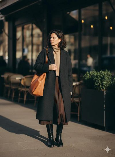 Urban Elegance: A Moment in Motion