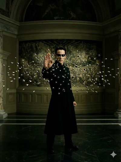 A Fiery Sorceress in a Landscape of Chaos