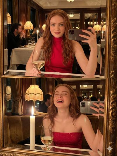 Chic Reflections: A Night Out with Sadie and Millie