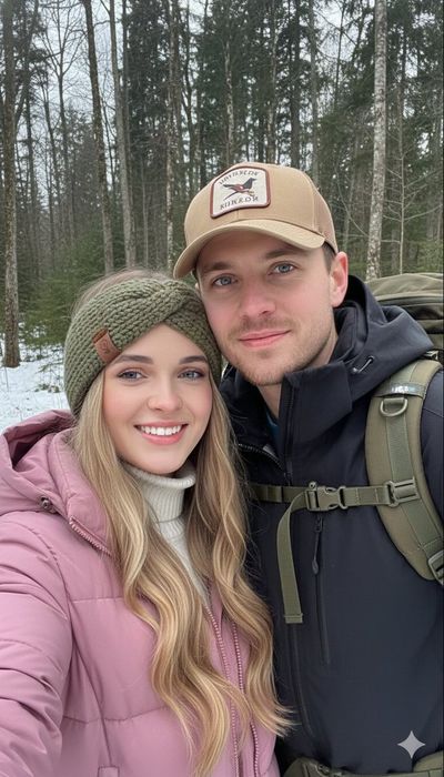 Winter Love in the Woods