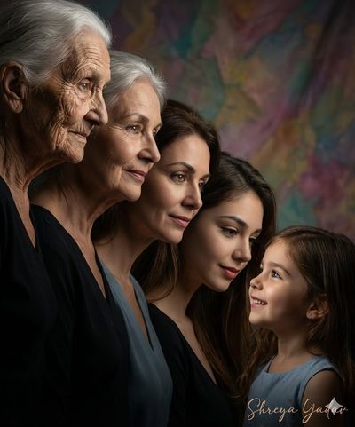 A Timeless Portrait: Generations of Grace 🌟