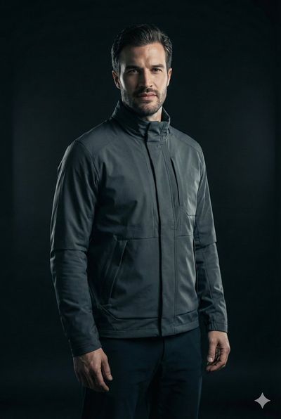 Futuristic Charisma: A Cinematic Portrait