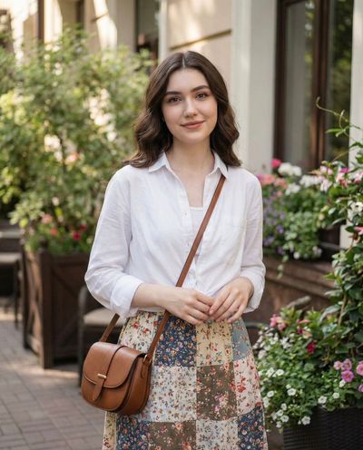 Serenity in Bloom: A Portrait of Grace