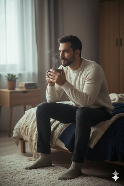 Sipping Serenity: A Cozy Winter Morning