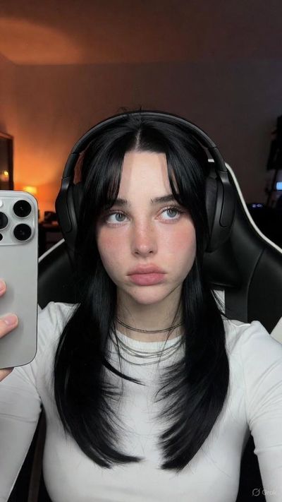 Caught in a Cozy Gaming Vibe 🎮🖤