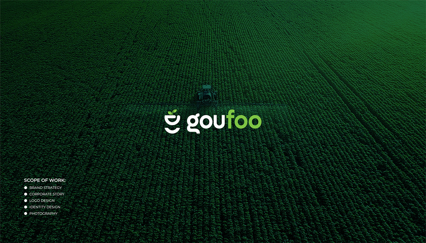 Goufoo Case study | Agriculture Brand identity 2023