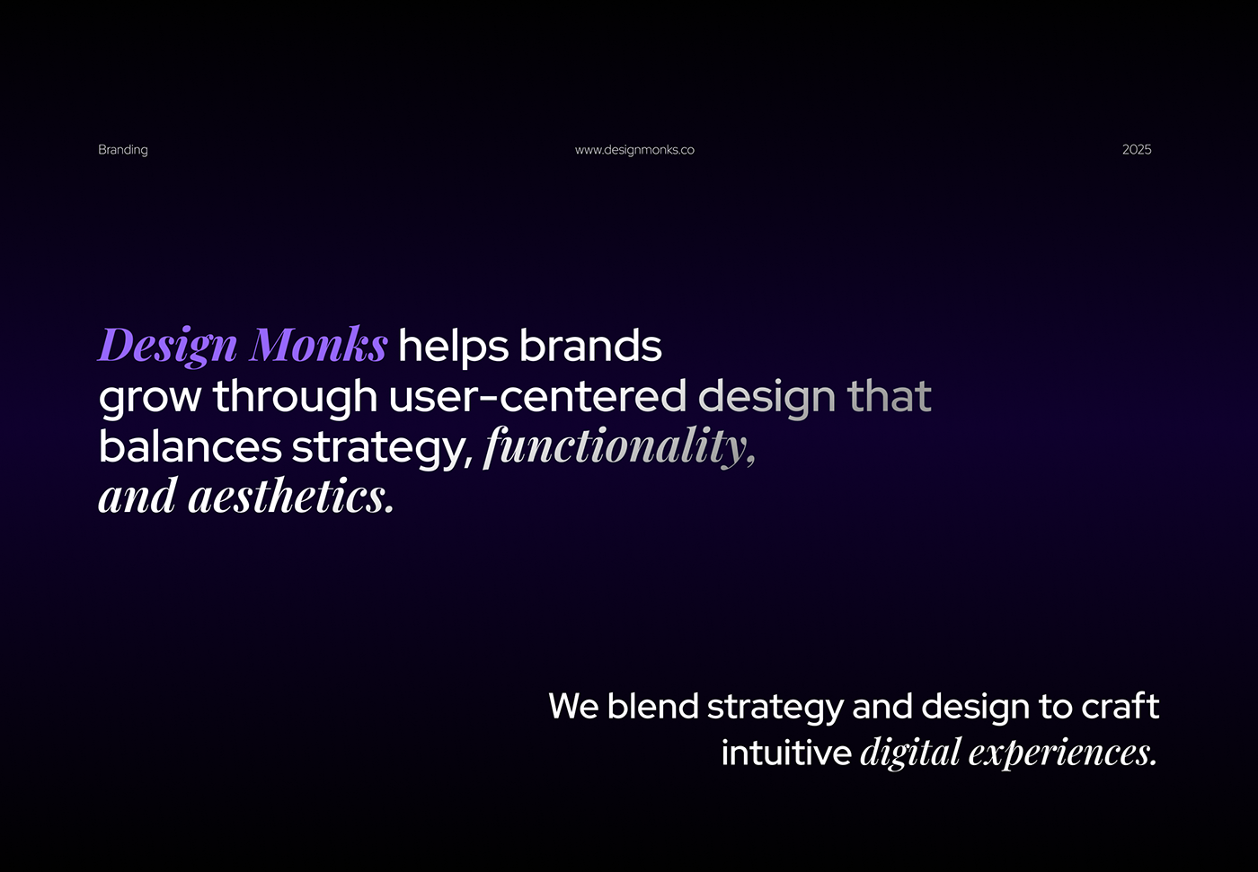 Design Monks - UX/UI Agency Brand Identity & Logo Design