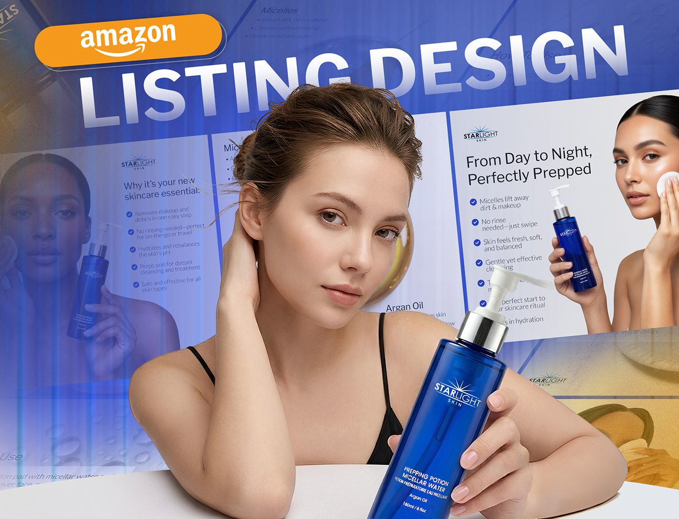 Amazon Listing Images | Luxury Skincare
