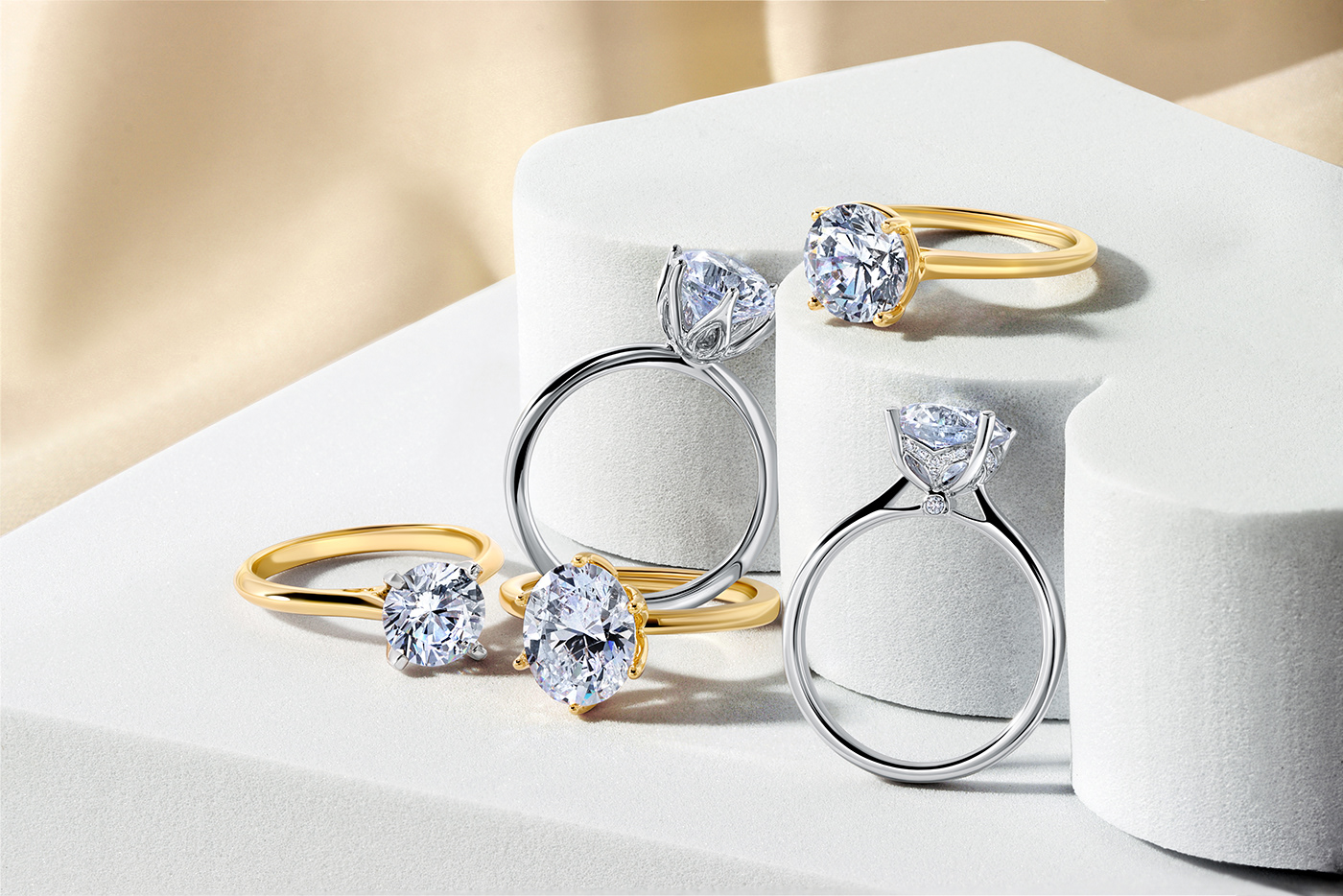 Luxury Jewelry Ring Still Life Photography & Retouching