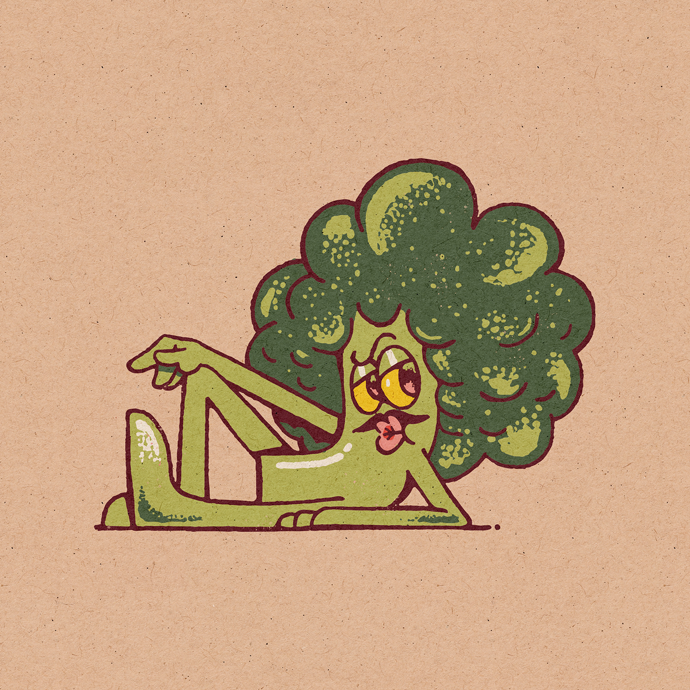Sexy Veggies sticker sheet