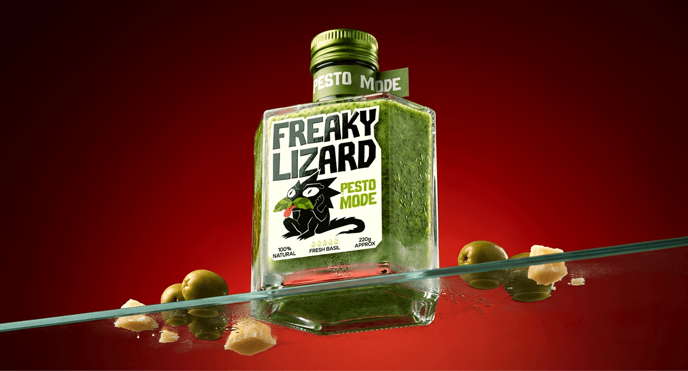 Freaky Lizard | Branding & Packaging