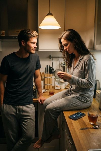 Midnight Melodies: A Cozy Kitchen Love Story