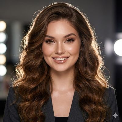 Radiant Glamour: A Stunning Beauty Portrait