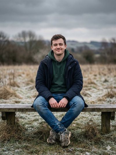 Chill Vibes in a Winter Landscape