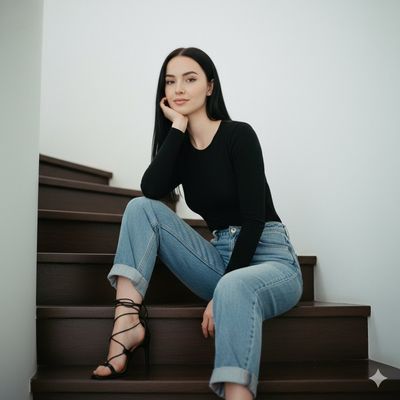 Elegance Meets Playfulness on Stylish Stairs