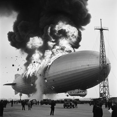 The Fiery Fate of the Hindenburg: A Historical Moment