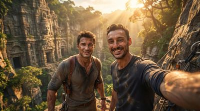 Epic Adventures in Selfies with Nathan Drake!