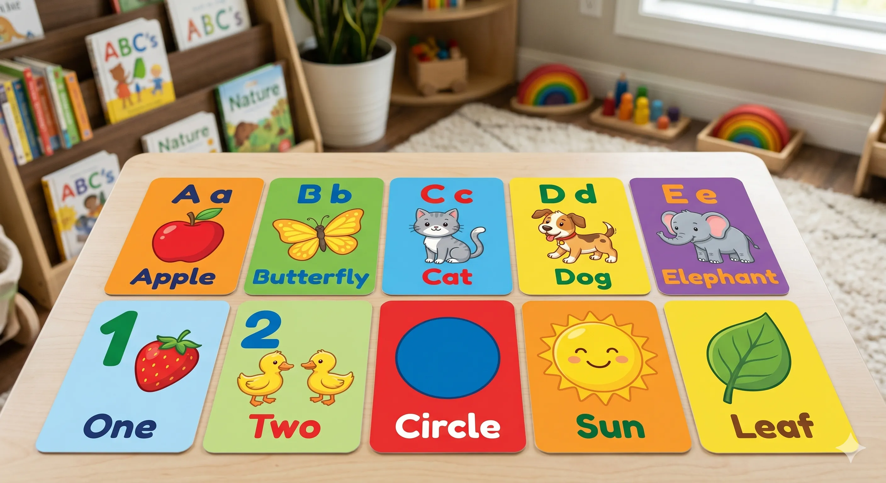 Generating Bilingual AI Flashcards for Early Childhood Education
