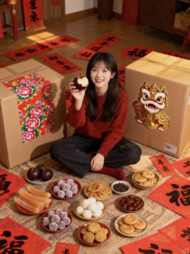 跨城年味互换!东北冻梨配广东糖冬瓜,这波我赚麻了🥹