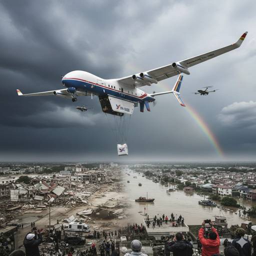 彩虹YH-1000首飞！大型无人机硬核救场：地震/暴雨里的生命快递员