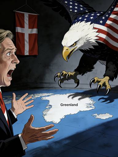丹麦外长破防:拒了中国投资,美国却要抢格陵兰?霸权遮羞布被扯碎